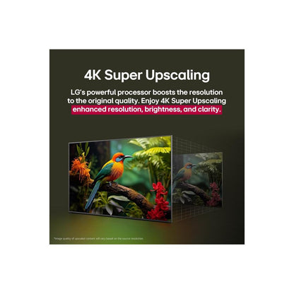 تلفزيون سمارت ال جي ، مقاس 43 بوصة ، ليد ، دقة 4K UHD ، ببـر cisfer داخلي - 43UA85006LA