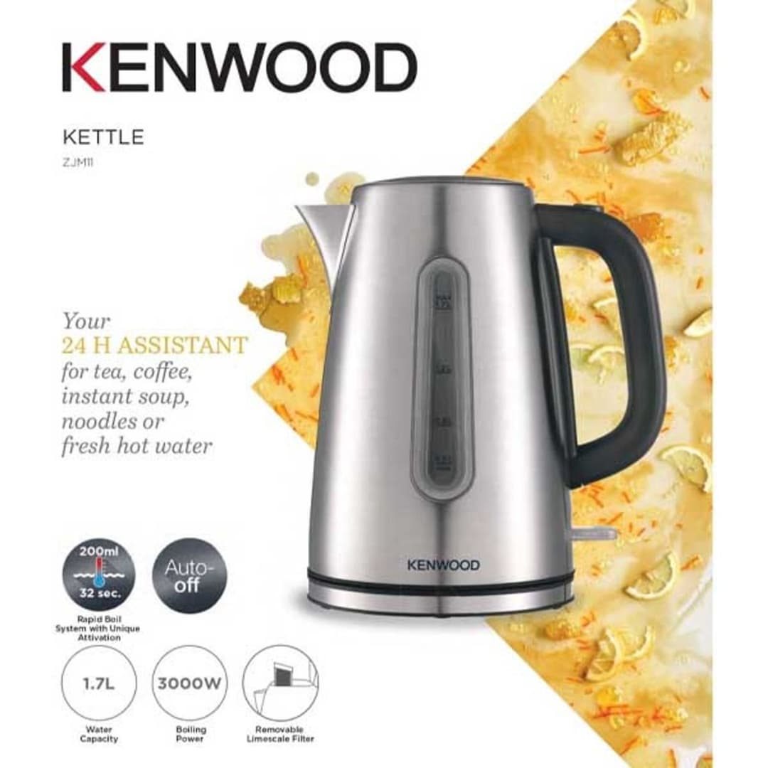 Kenwood Kettle 1.7L, Stainless Steel - ZJM11000SS