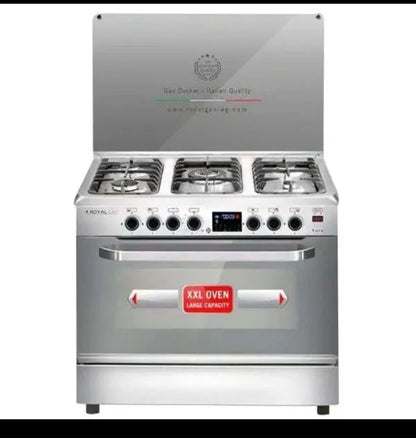 رويال جاز بوتجاز ماستر شيف برو استانلس ديجيتال امان كامل 2 مروحة /غاز 90سم Master Chef Pro عدد 5
KHT1609SLV-conf