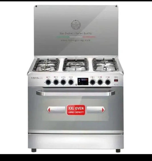 رويال جاز بوتجاز ماستر شيف برو استانلس ديجيتال امان كامل 2 مروحة /غاز 90سم Master Chef Pro عدد 5
KHT1609SLV-conf