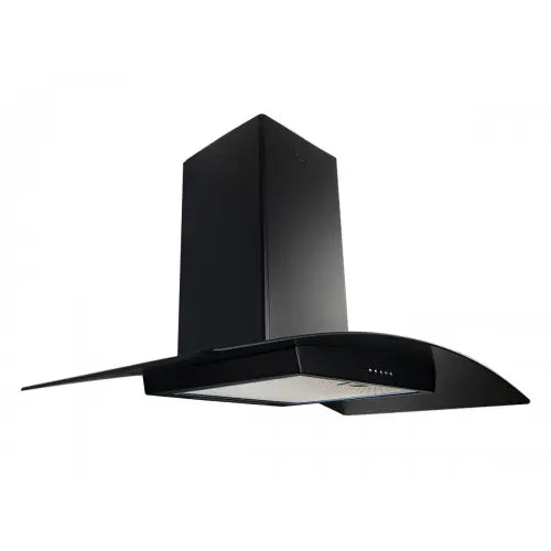 بيورتى شفاط 90سم اسود زجاج 1000m3 قوة شفط Purity Hood  black glass CAPPE BL 90 cm | 1000 m3