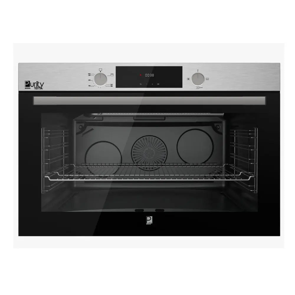 بيورتى فرن غاز بلت ان  مع شواية غاز 90 سم، مزود بحماية كاملة ومروحة - OPRQG90ST-90cm – Full GAS Built in oven