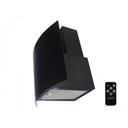 بيورتى شفاط 60 سم منحنى اسود زجاج 1000m3/hقوة شفط CURVNICE BL | 60 cm black glass