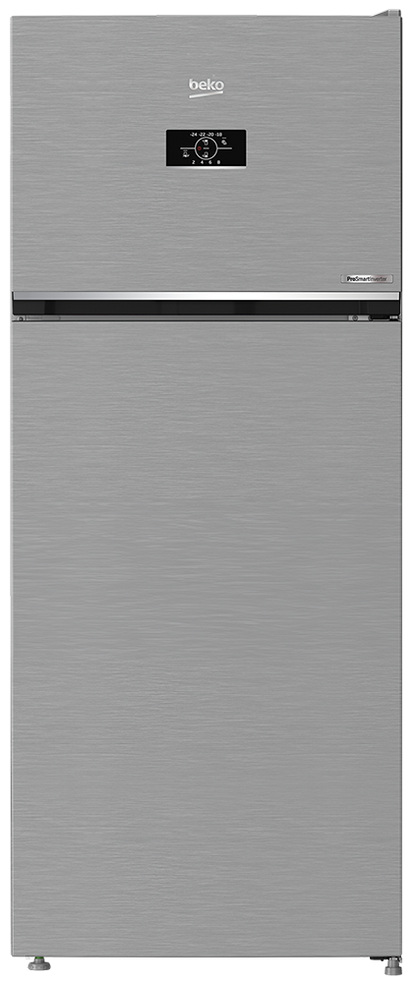 بيكو ثلاجه 2 باب 420 لتر  - صافى367 لتر- نوفروست- سيلفر - ديجيتال -Inverter + هارفست فريش RDNE420K02DXITEG