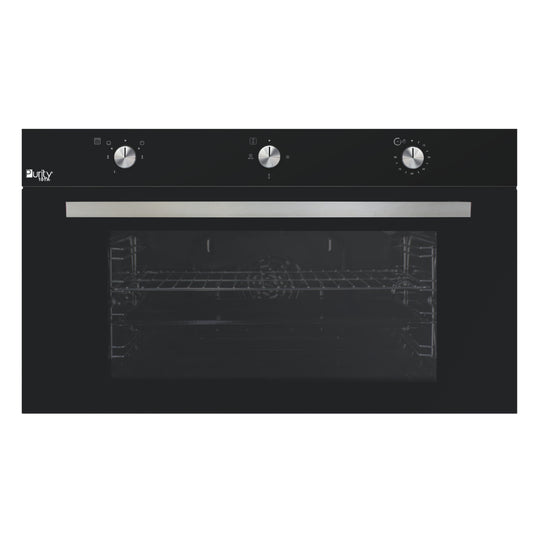 بيورتى فرن 90سم اسود غاز بالكامل 105 لتر KPD907GGD GBL – Gas Built-in Oven With Gas Grill 90 cm
