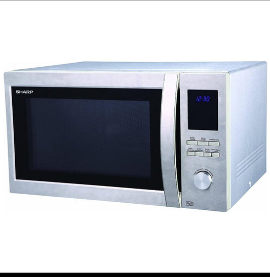 ميكروويف شارب شواية 43 لتر 1100 وات 8 قوائم سيلفر R-78BT(ST)