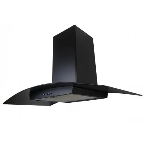 بيورتى شفاط 90سم اسود زجاج 1000m3 قوة شفط Purity Hood  black glass CAPPE BL 90 cm | 1000 m3